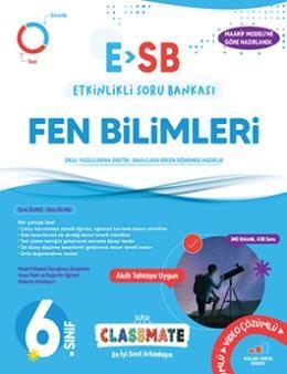 6. Sınıf Classmate (ESB) Fen Bilimleri Etkinlikli Soru Bankası